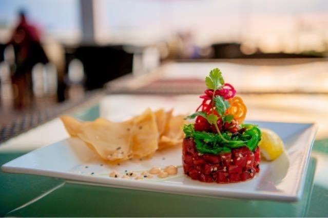 Caribbean Tuna Tartar