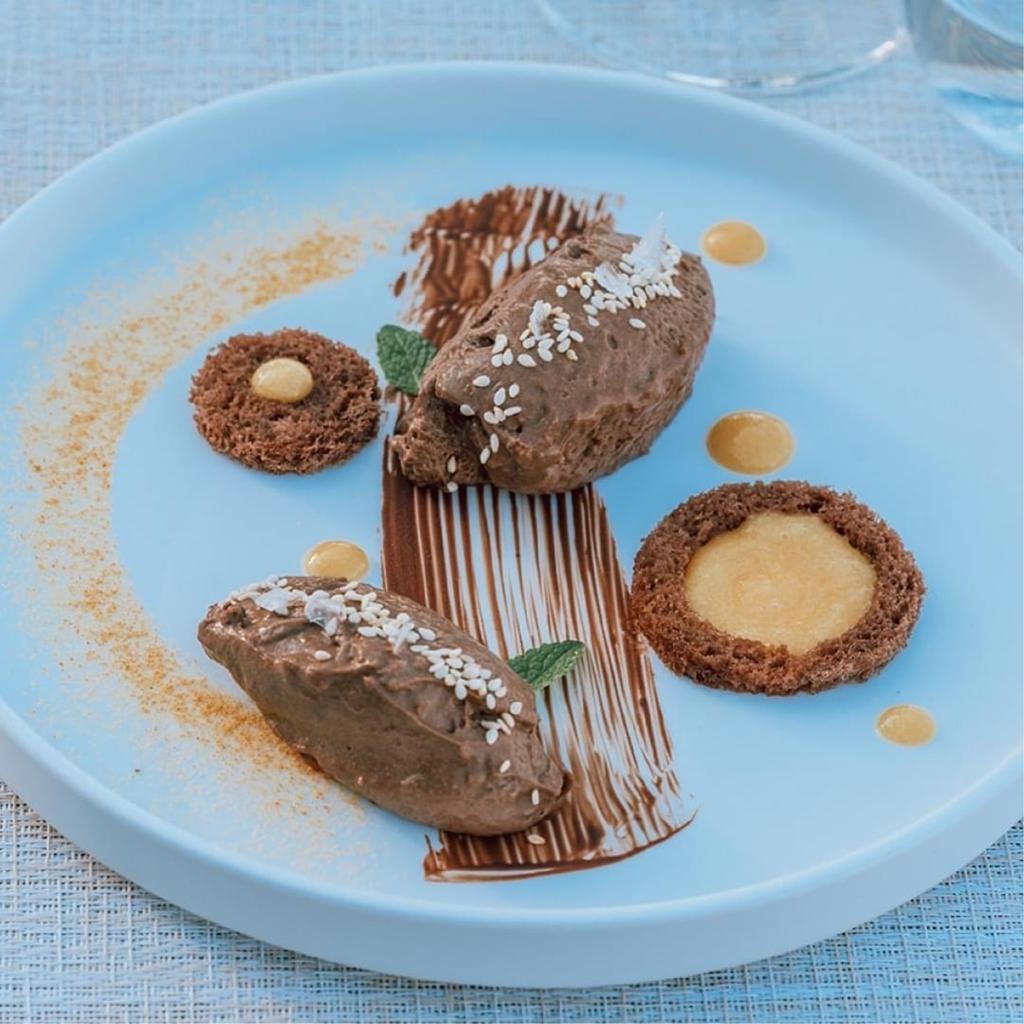 Chocolate-orange mousse