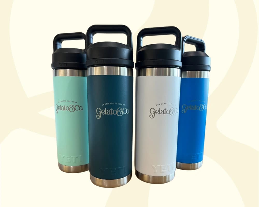 Gelato yeti bottle picture