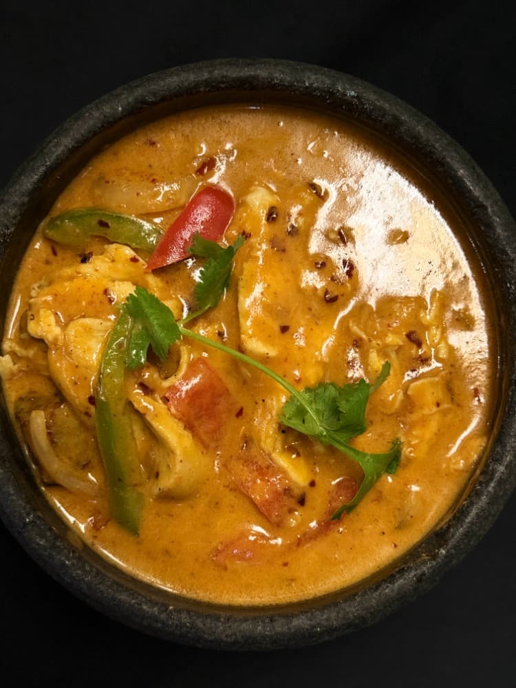 panang chicken curry picture