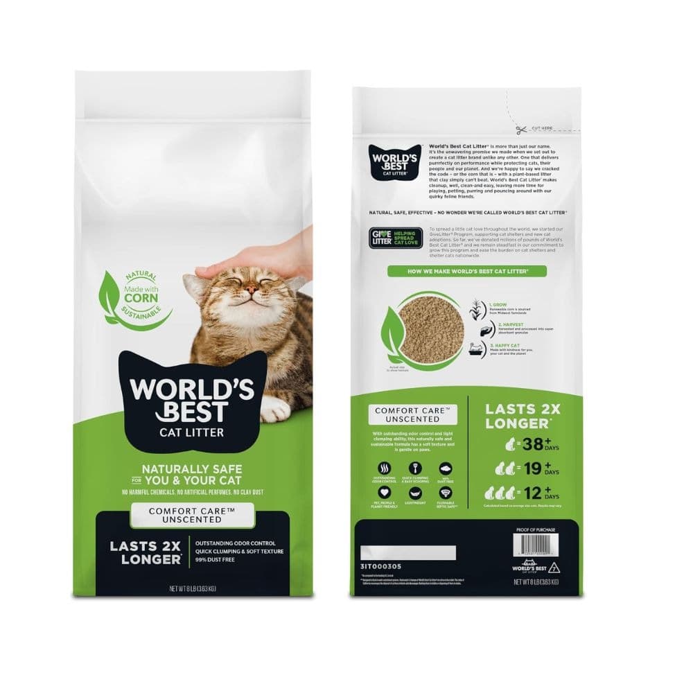 World’s Best Cat Litter Original Comfort Care 8lb Image