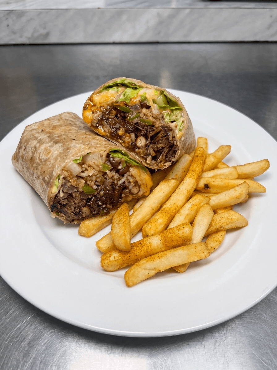 JERK BBQ OXTAIL BURRITO picture