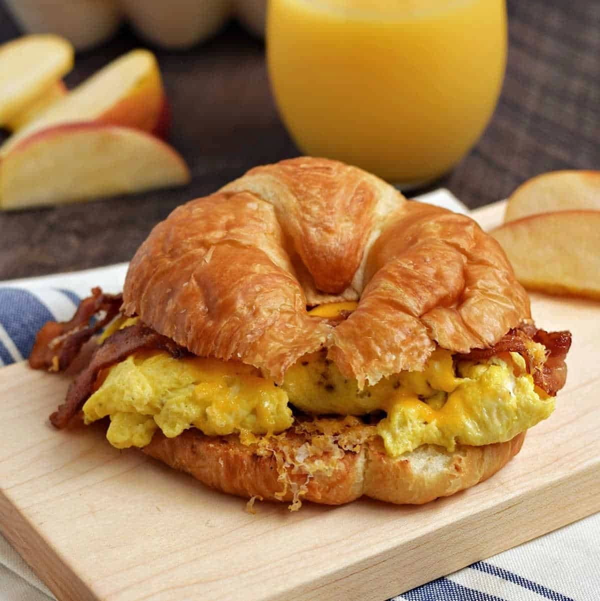 Bacon Egg & Cheese Croissant picture
