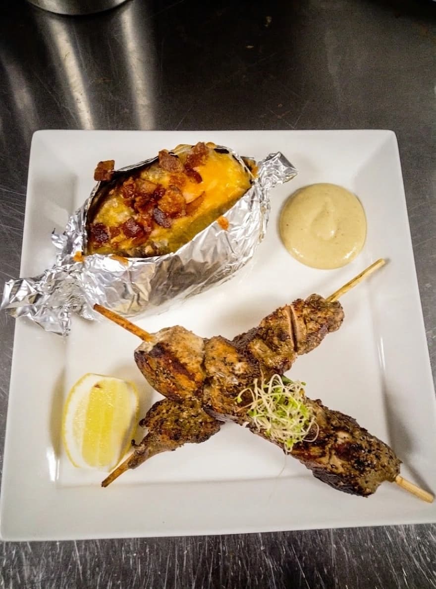 Jerk Chicken Skewer picture
