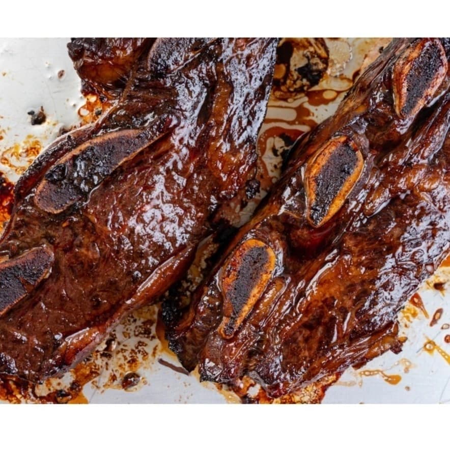 Barbecue Beef Ribs Image