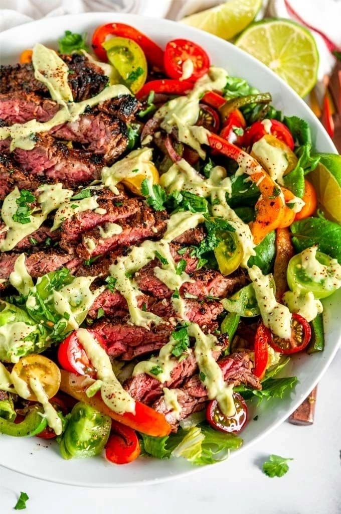 GLP-1 STEAK SALAD picture