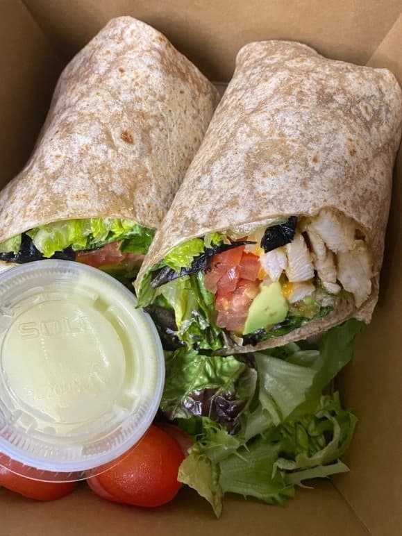 SWEET 'N' CHILLI WRAP (P: 34G | F: 25.6G | C: 27.1G) Image