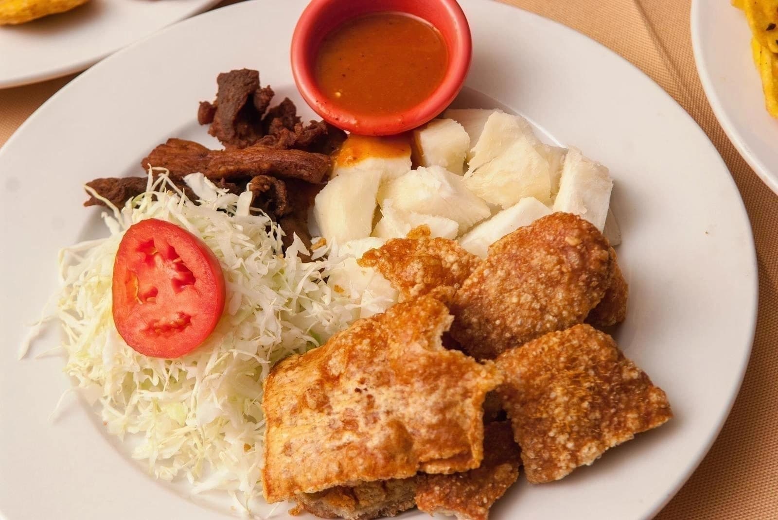 Chicharron con Yuca picture