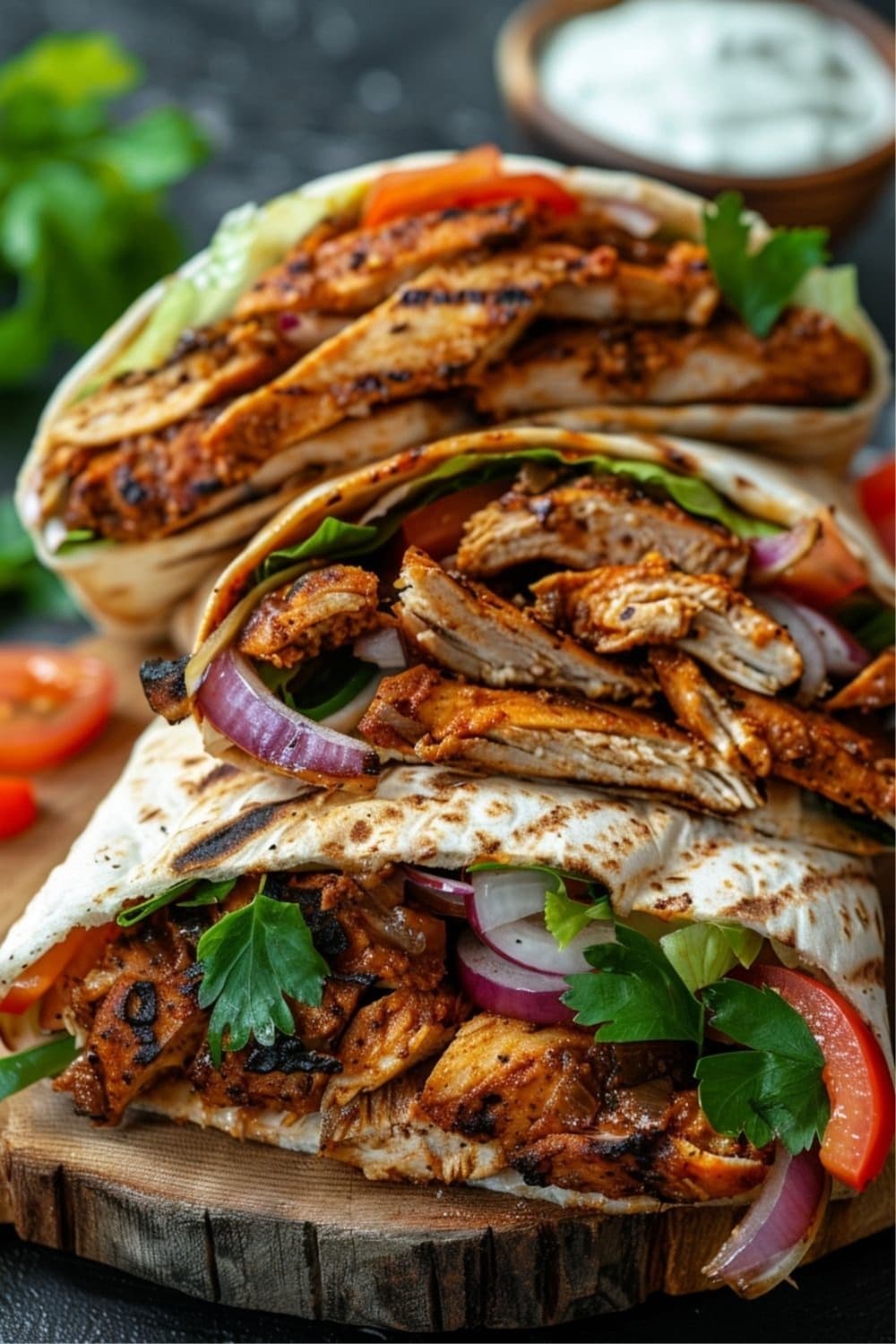 STUFFED PITA BREAD Image