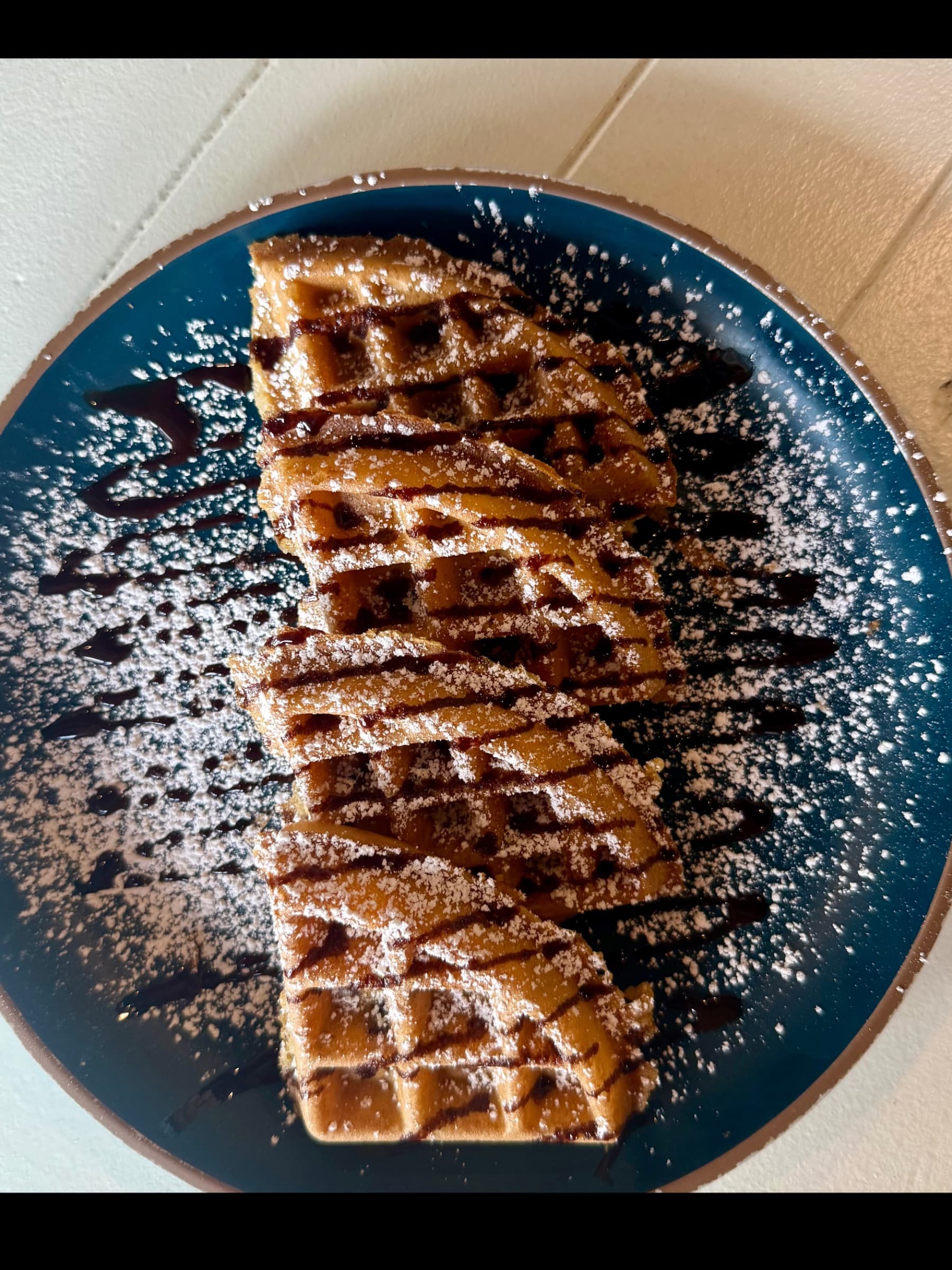 Chocoholic Waffle Image