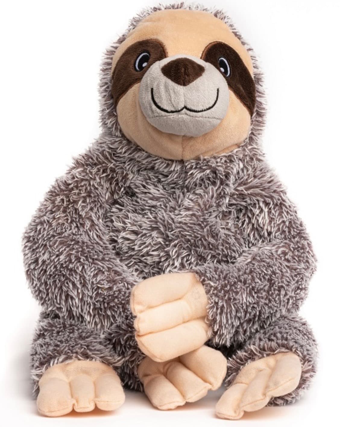 Fluffy Sloth Plush Toy with Fabtough picture
