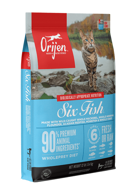 Orijen Cat Dry Six Fish 4LB picture