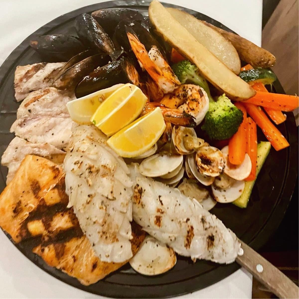 Grigliata di Mare Mista - (serves 2 persons) picture