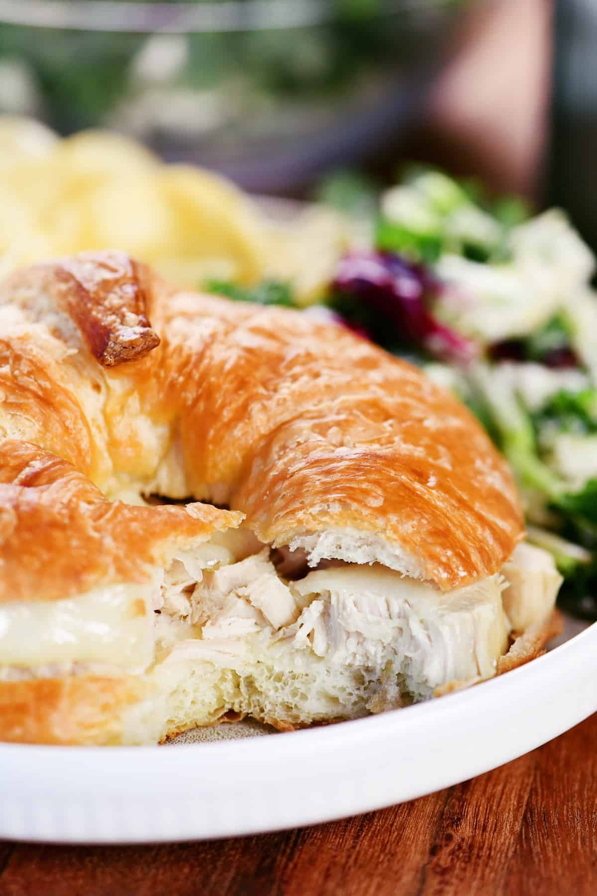 Turkey & Cheese Croissant Sandwich picture