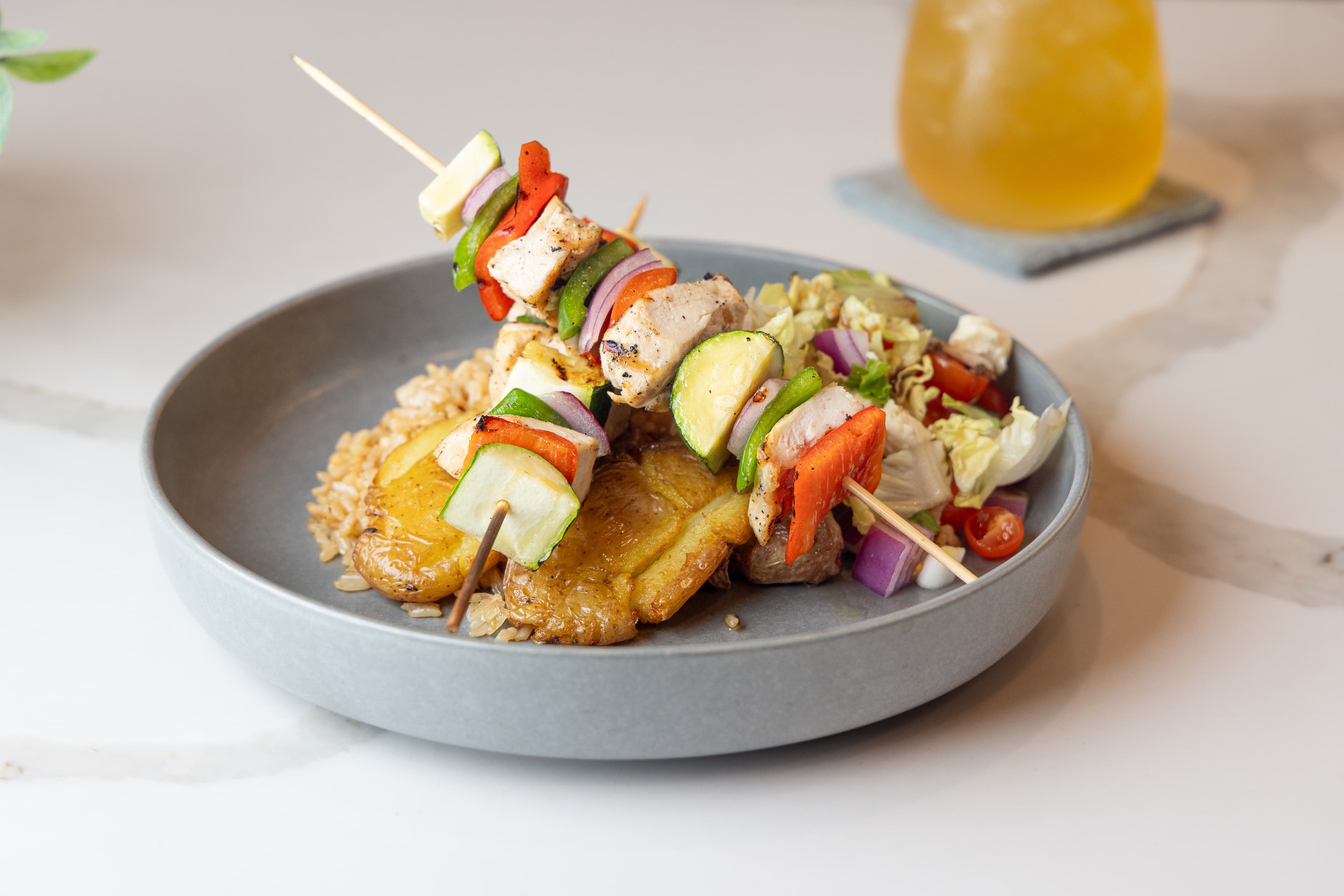 Chargrilled Chicken Skewer Bowl picture
