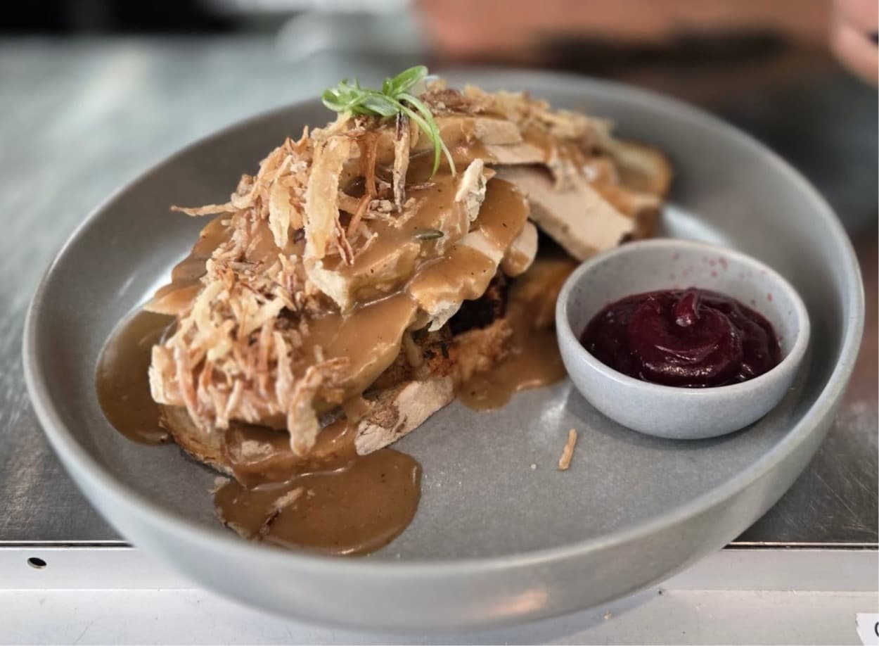 Hot Turkey Sandwich Image