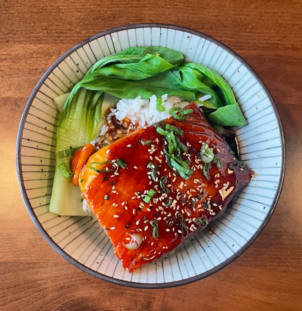 🇯🇵 Teriyaki Salmon Rice Bowl 🇯🇵 - Japan picture