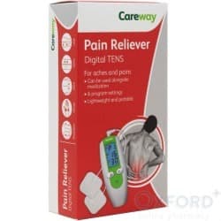 TENS DIGITAL PAIN RELIEVER - CAREWAY - 1 UNIT Image