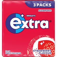 WRIGLEYS EXTRA STRAWBERRT FLAVOUR Image