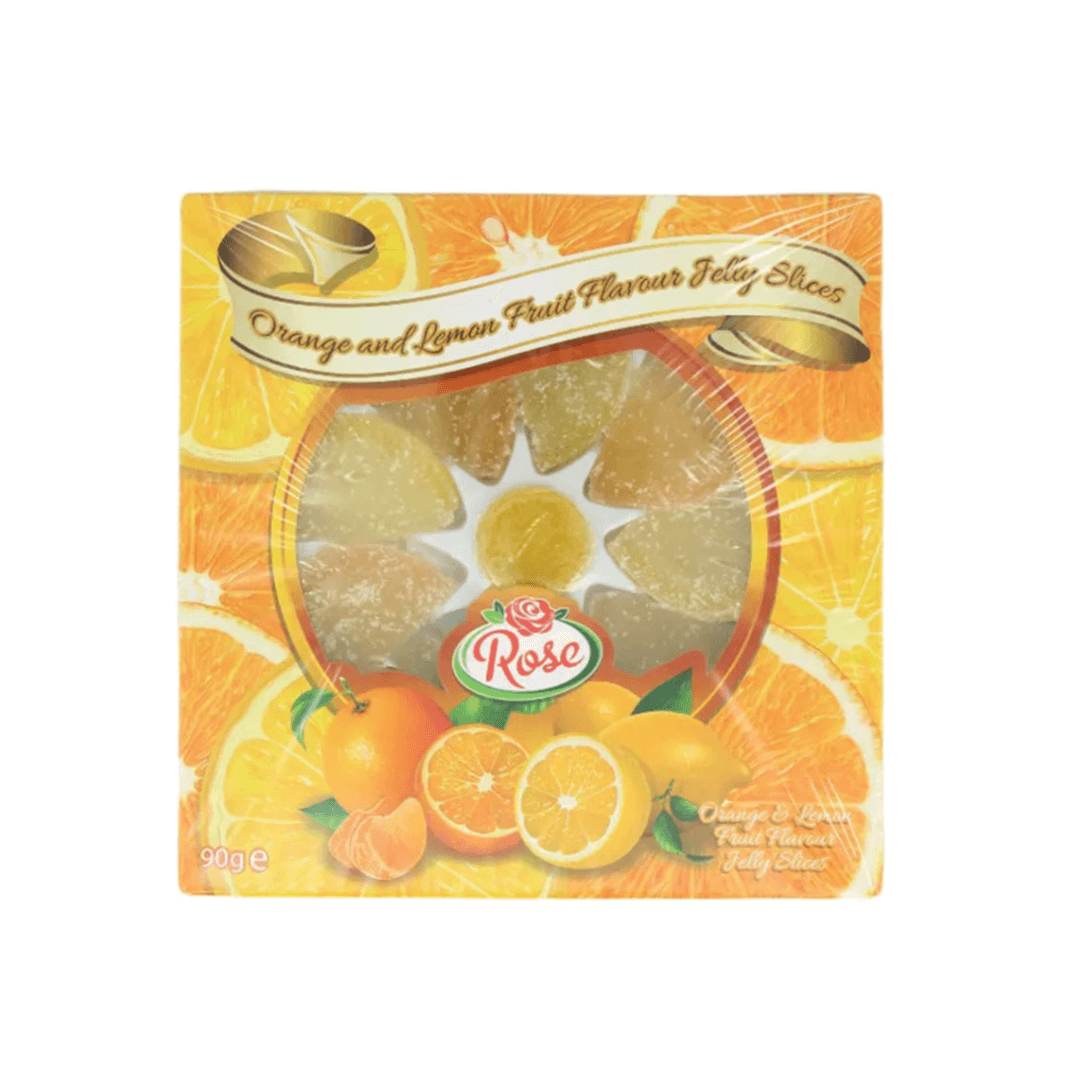 ORANGE AND LEMON JELLY SLICES -90 G Image