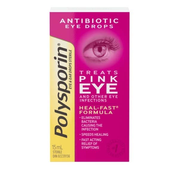 POLYSPORIN PINK EYE 15ML 1'BTL - 11'BX Image
