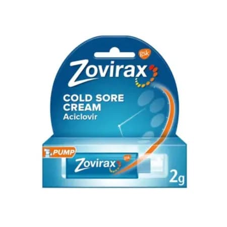 ZOVIRAX COLD SORE CREAM 2G PUMP - 1'BX Image