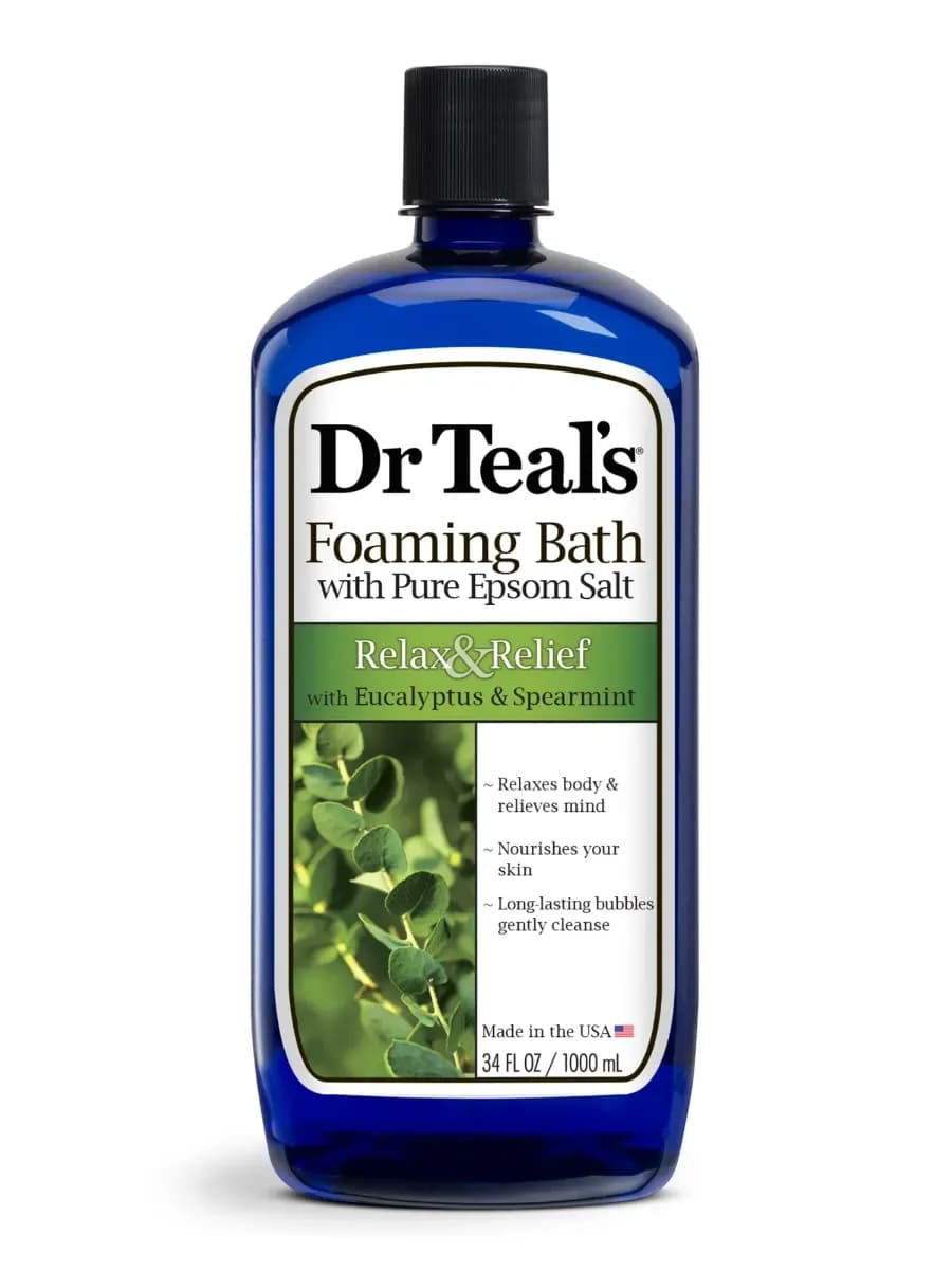 DR TEAL'S EUCALYPTUS FOAMING BATH RELAX & RELIEF - 34OZ picture