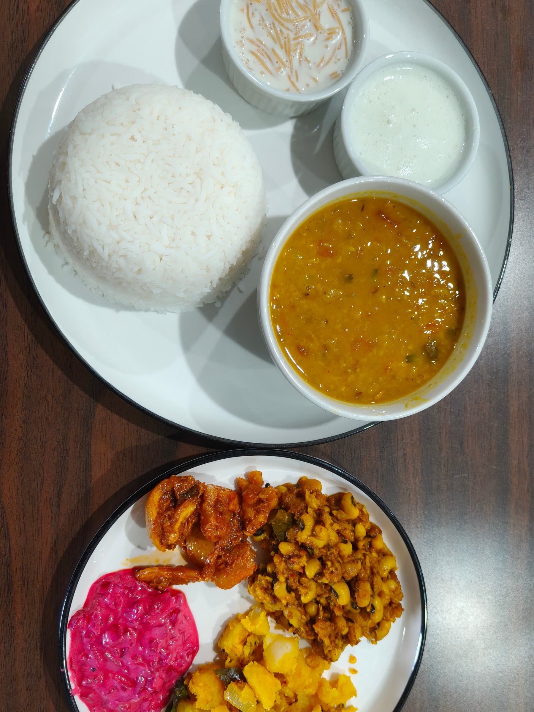 South Indian Meals with Halal Chicken Curry picture