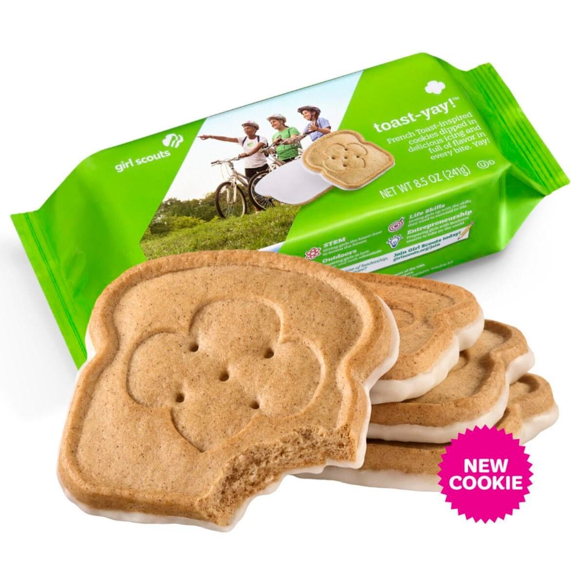 GIRL SCOUTS TOAST-YAY COOKIES - 241G Image